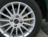Lackierter Bremssattel